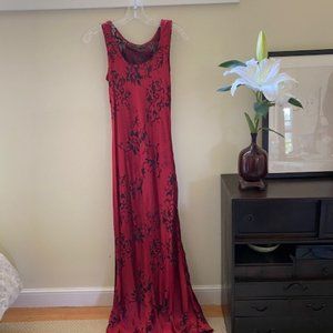 Harari Long Silk Tank Dress, Wrap Included